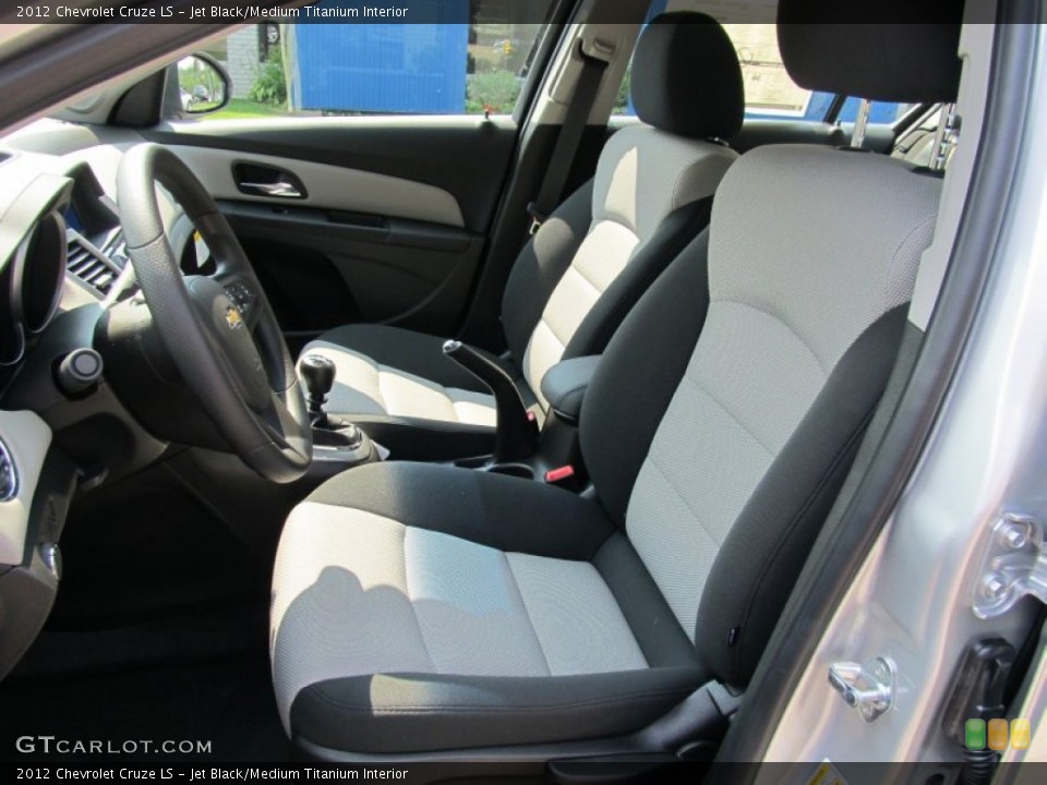 Jet Black/Medium Titanium Interior Photo for the 2012 Chevrolet Cruze LS #53177081