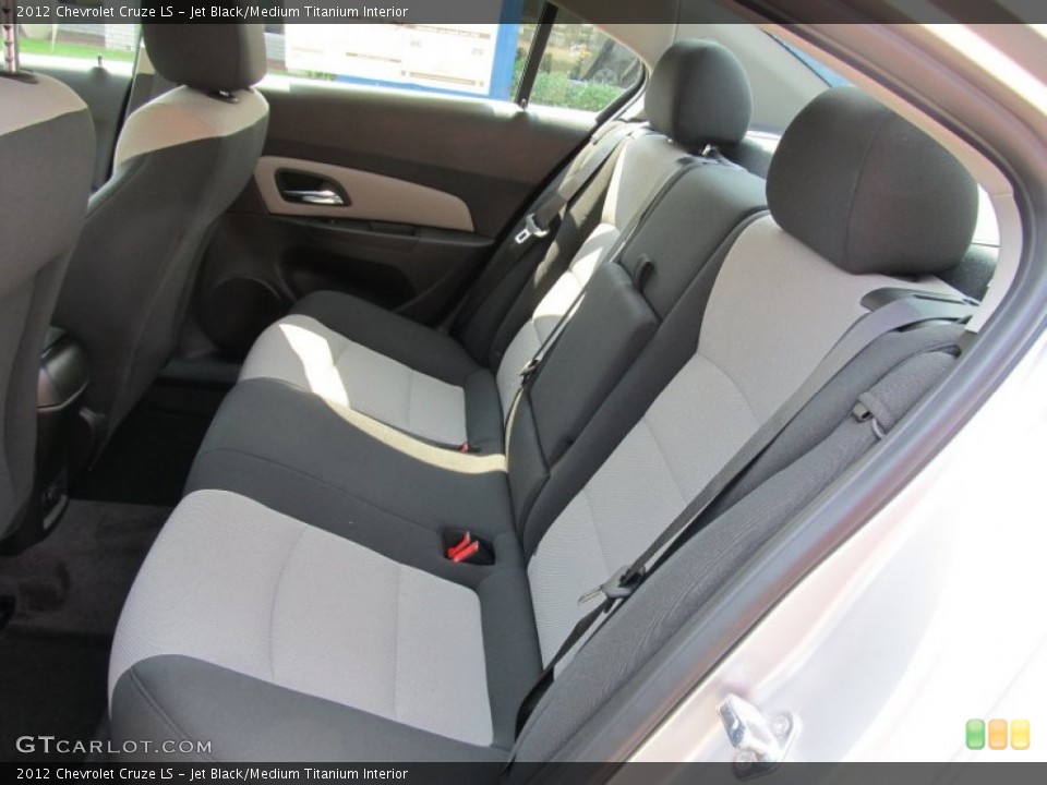 Jet Black/Medium Titanium Interior Photo for the 2012 Chevrolet Cruze LS #53177093