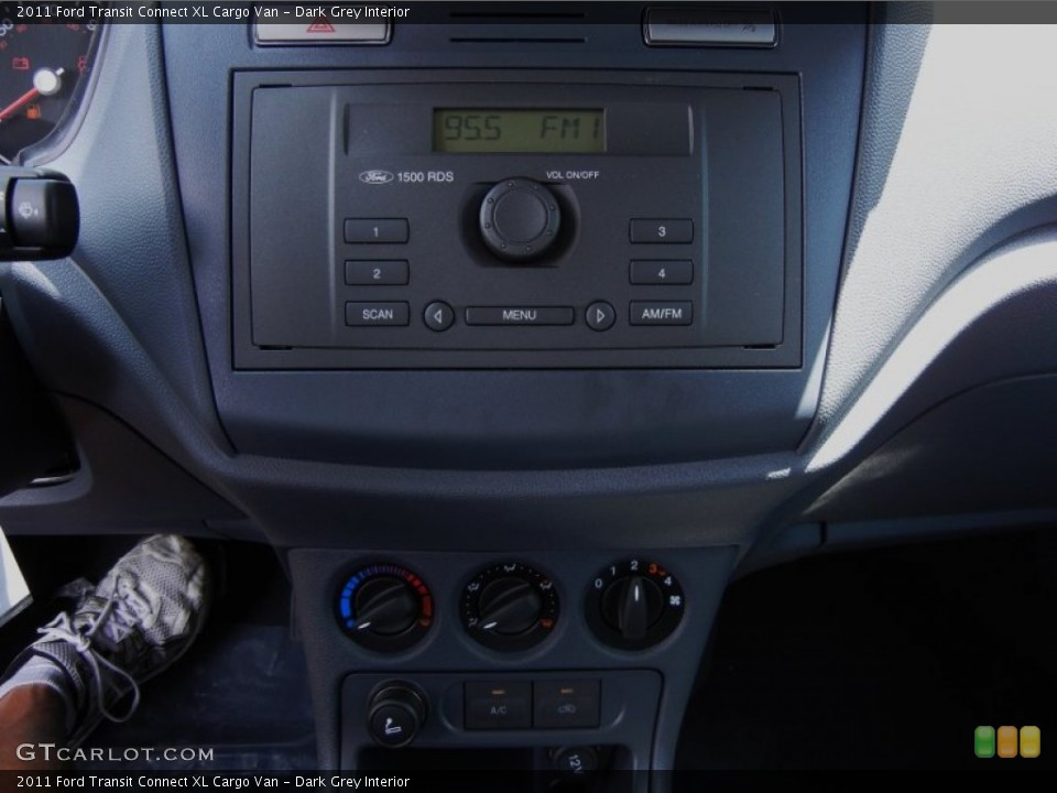 Dark Grey Interior Audio System for the 2011 Ford Transit Connect XL Cargo Van #53179334