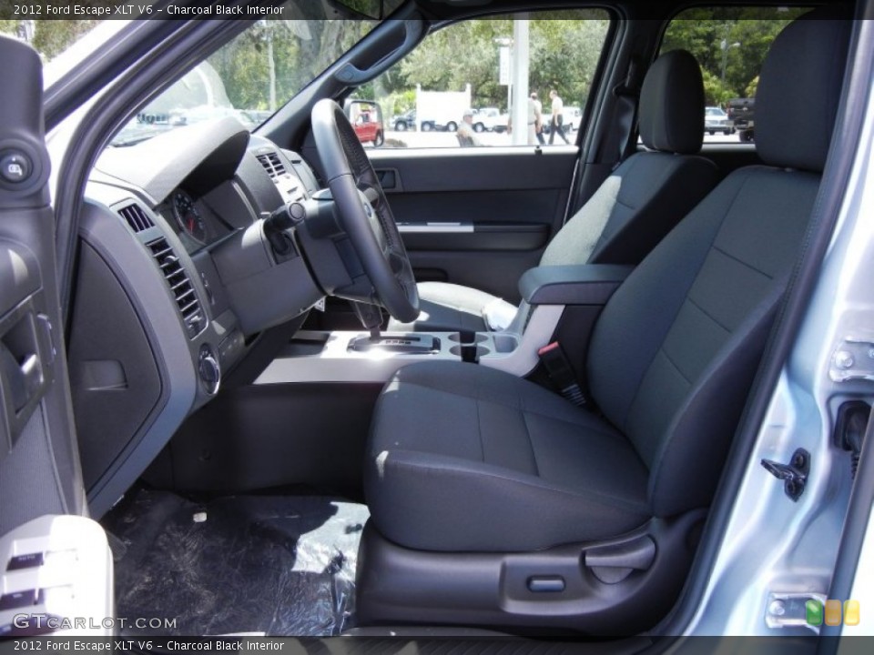 Charcoal Black Interior Photo for the 2012 Ford Escape XLT V6 #53179439