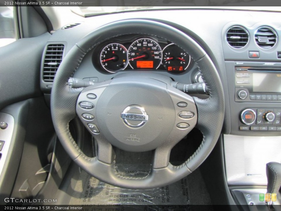 Charcoal Interior Steering Wheel for the 2012 Nissan Altima 3.5 SR #53179787