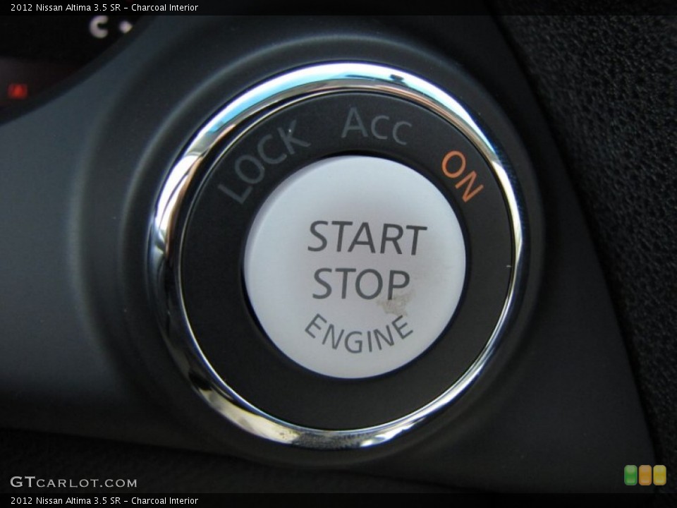 Charcoal Interior Controls for the 2012 Nissan Altima 3.5 SR #53179853