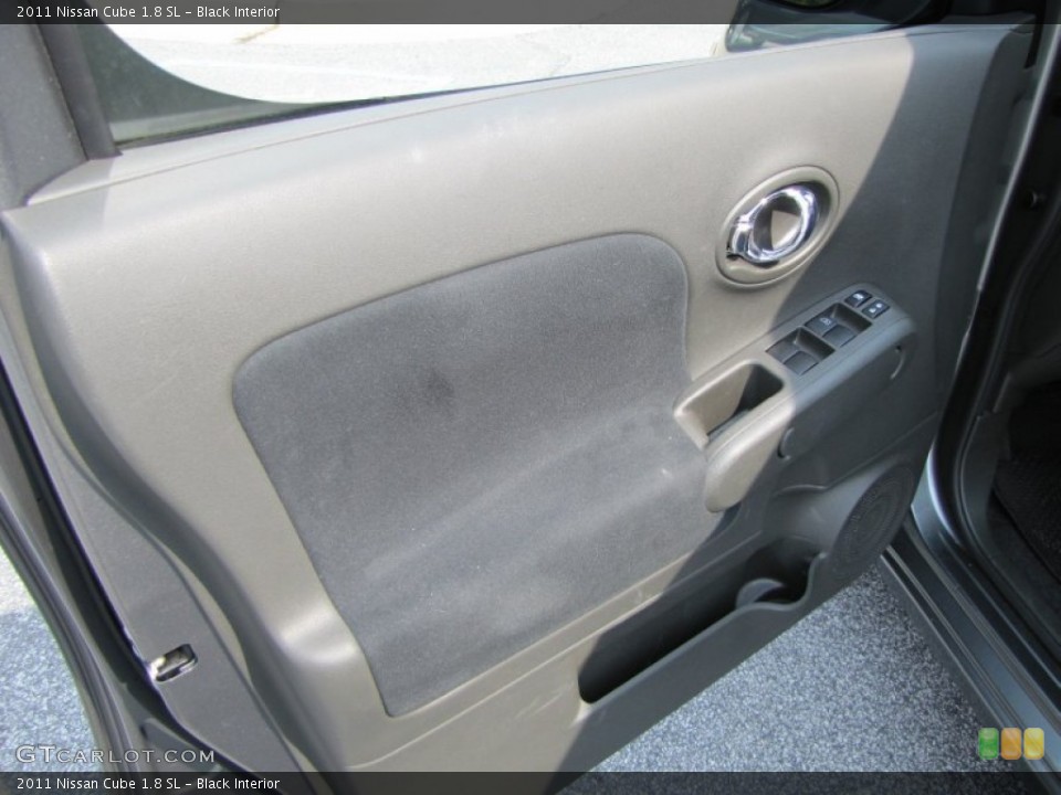 Black Interior Door Panel for the 2011 Nissan Cube 1.8 SL #53181745