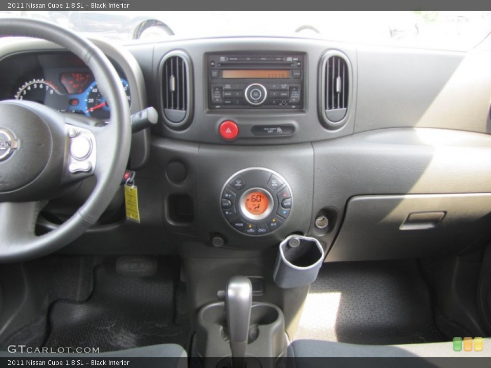 Black Interior Controls for the 2011 Nissan Cube 1.8 SL #53181821