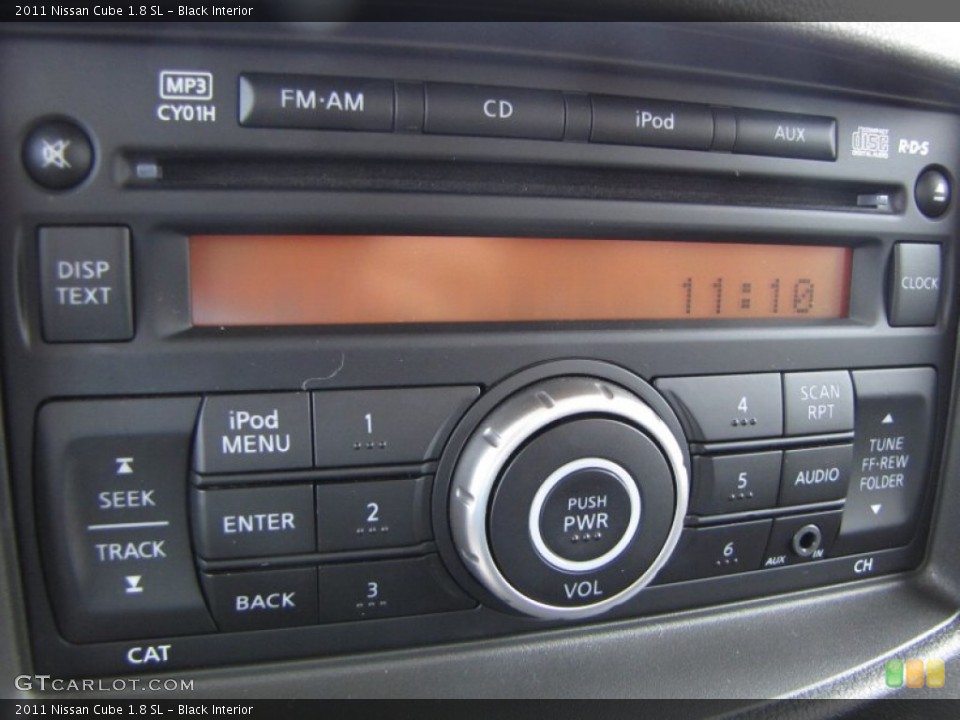 Black Interior Audio System for the 2011 Nissan Cube 1.8 SL #53181890