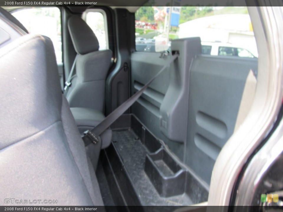 Black Interior Photo for the 2008 Ford F150 FX4 Regular Cab 4x4 #53184641