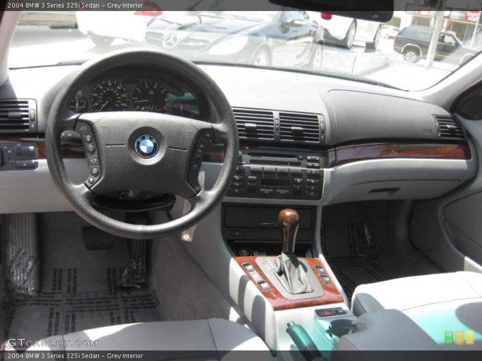 Grey Interior Dashboard for the 2004 BMW 3 Series 325i Sedan #53184992