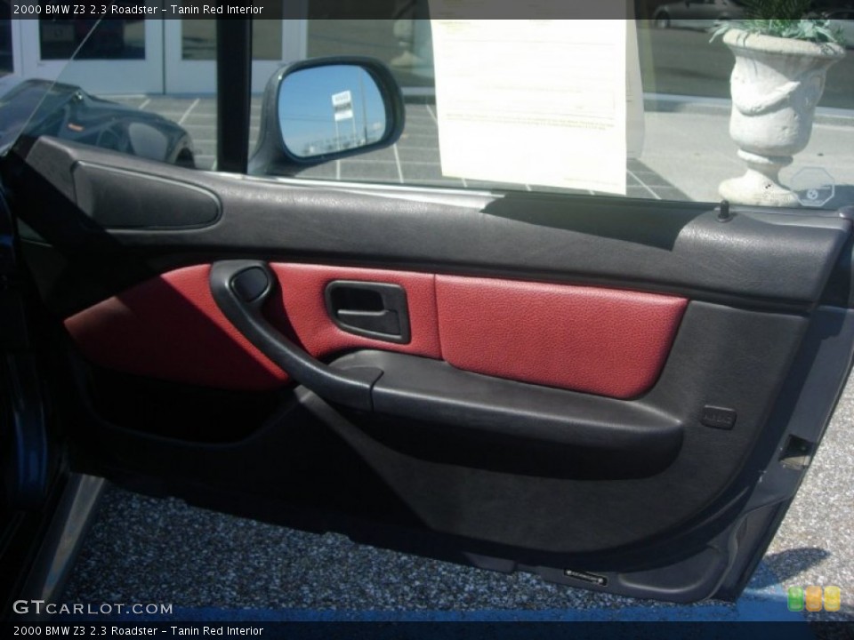 Tanin Red Interior Door Panel for the 2000 BMW Z3 2.3 Roadster #53185514