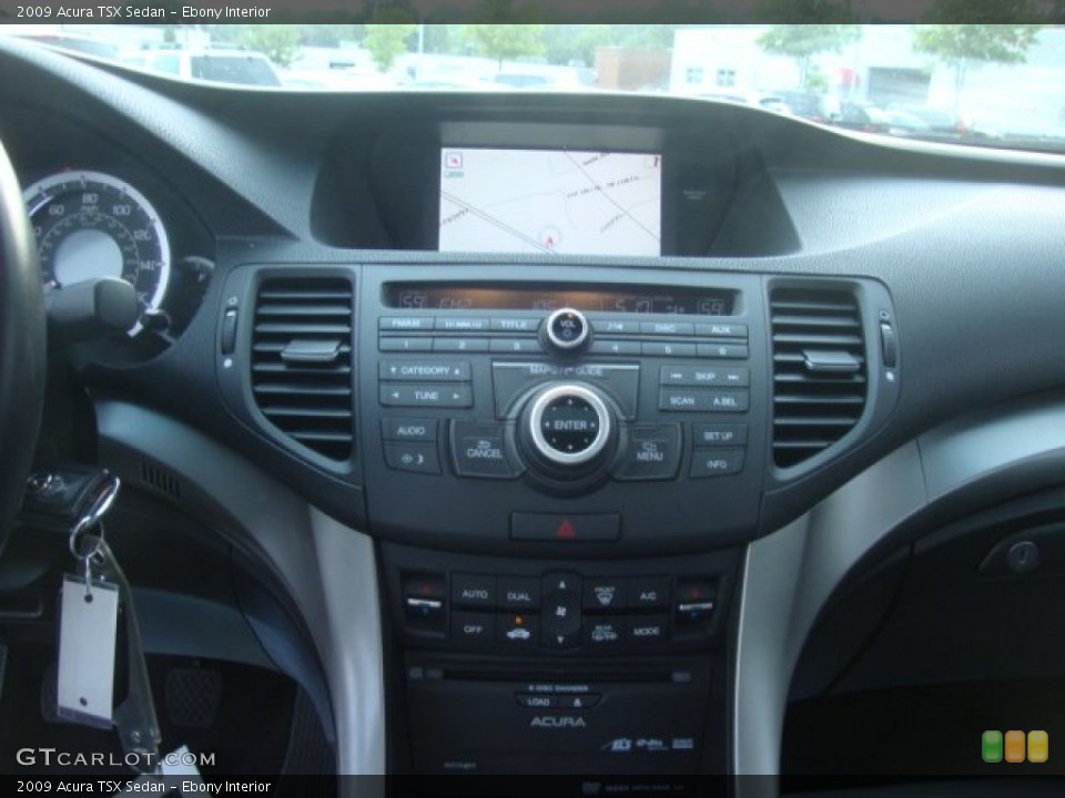 Ebony Interior Controls for the 2009 Acura TSX Sedan #53186402
