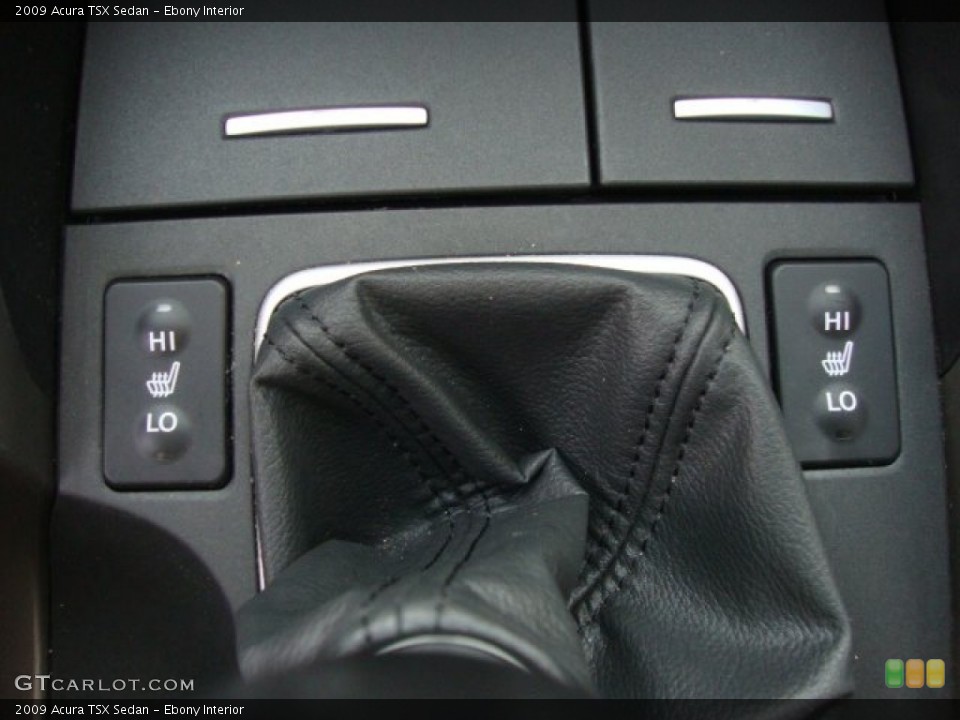 Ebony Interior Controls for the 2009 Acura TSX Sedan #53186481