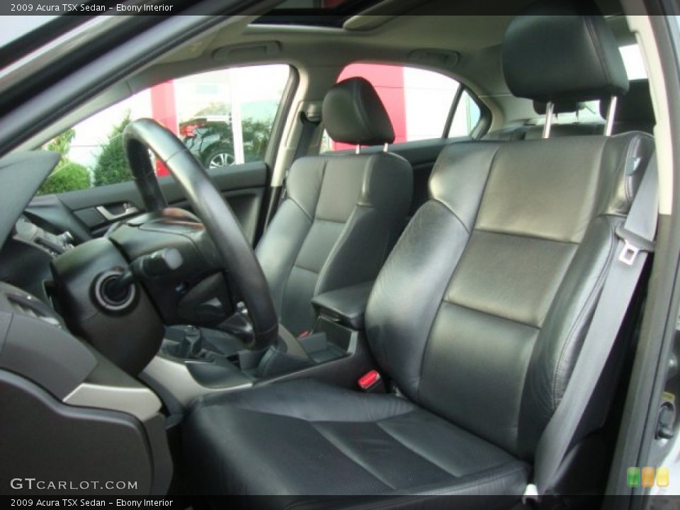 Ebony Interior Photo for the 2009 Acura TSX Sedan #53186522