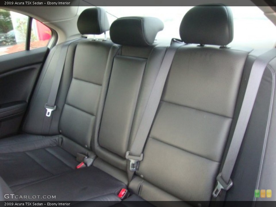 Ebony Interior Photo for the 2009 Acura TSX Sedan #53186546