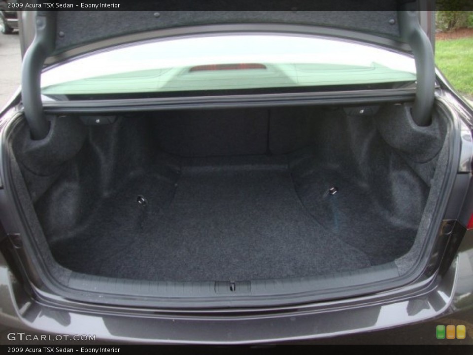 Ebony Interior Trunk for the 2009 Acura TSX Sedan #53186558