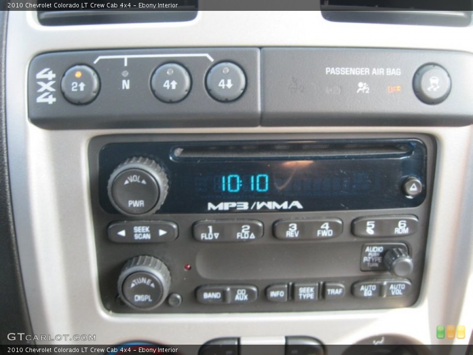 Ebony Interior Audio System for the 2010 Chevrolet Colorado LT Crew Cab 4x4 #53187371