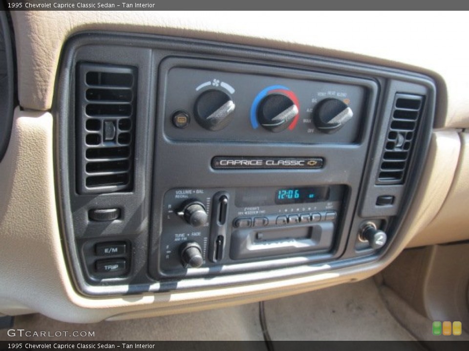 Tan Interior Audio System for the 1995 Chevrolet Caprice Classic Sedan #53187968
