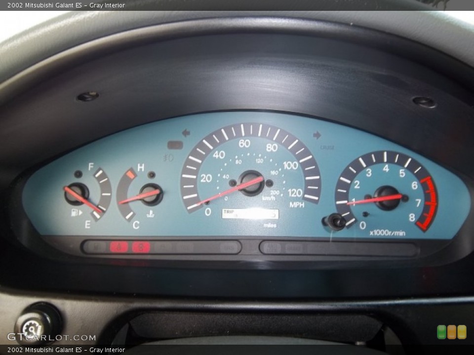 Gray Interior Gauges for the 2002 Mitsubishi Galant ES #53195323
