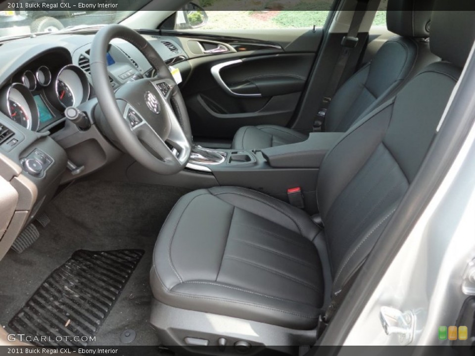 Ebony Interior Photo for the 2011 Buick Regal CXL #53195480