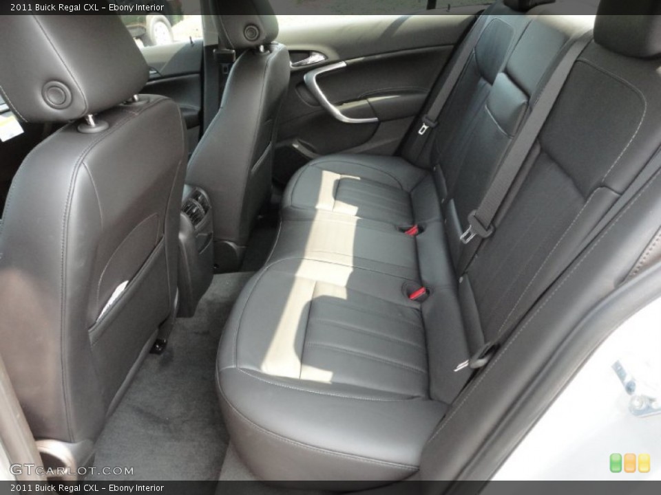Ebony Interior Photo for the 2011 Buick Regal CXL #53195552