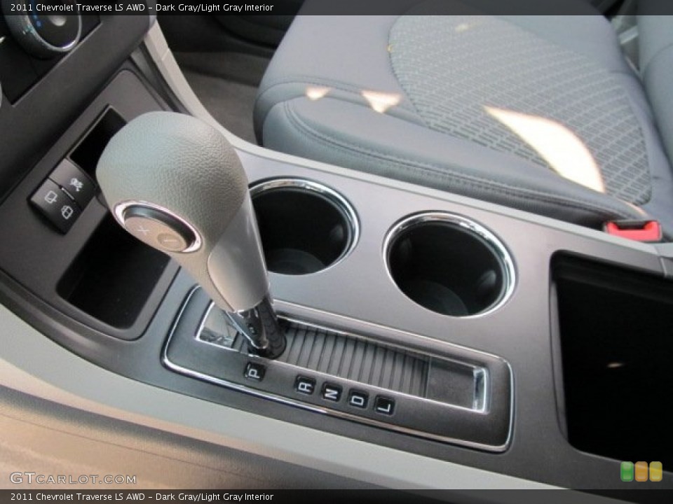 Dark Gray/Light Gray Interior Transmission for the 2011 Chevrolet Traverse LS AWD #53195792