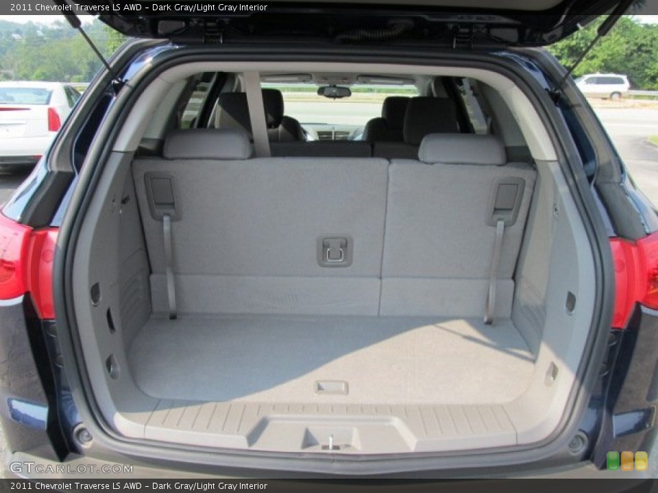 Dark Gray/Light Gray Interior Trunk for the 2011 Chevrolet Traverse LS AWD #53195900
