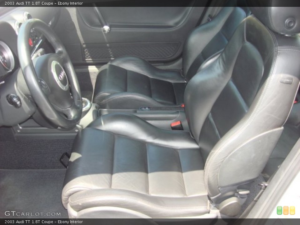 Ebony Interior Photo for the 2003 Audi TT 1.8T Coupe #53202035