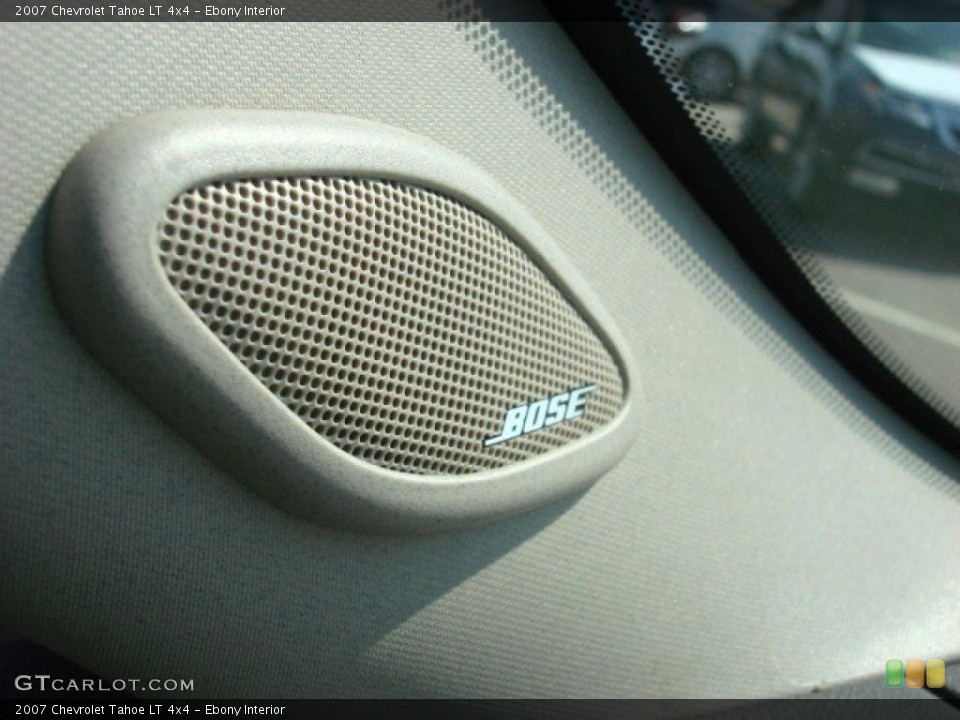Ebony Interior Audio System for the 2007 Chevrolet Tahoe LT 4x4 #53205299