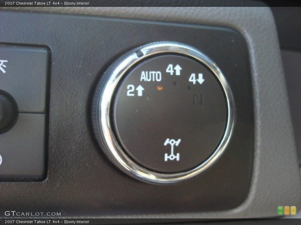 Ebony Interior Controls for the 2007 Chevrolet Tahoe LT 4x4 #53205338