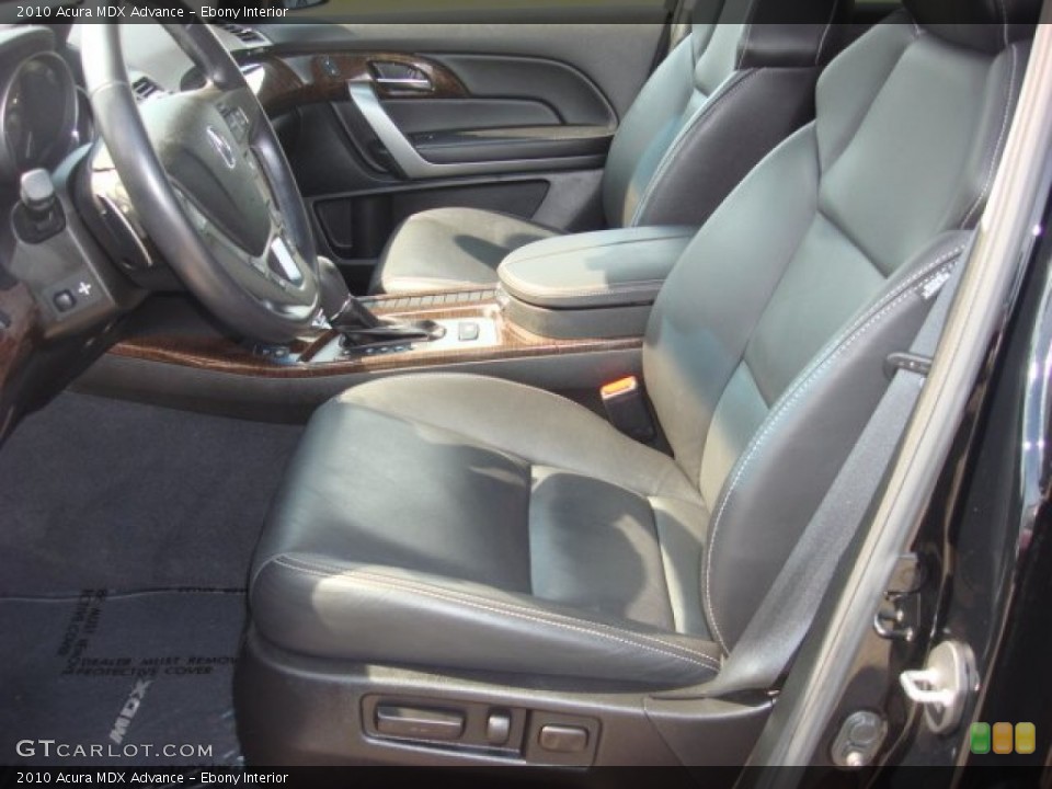 Ebony Interior Photo for the 2010 Acura MDX Advance #53206994