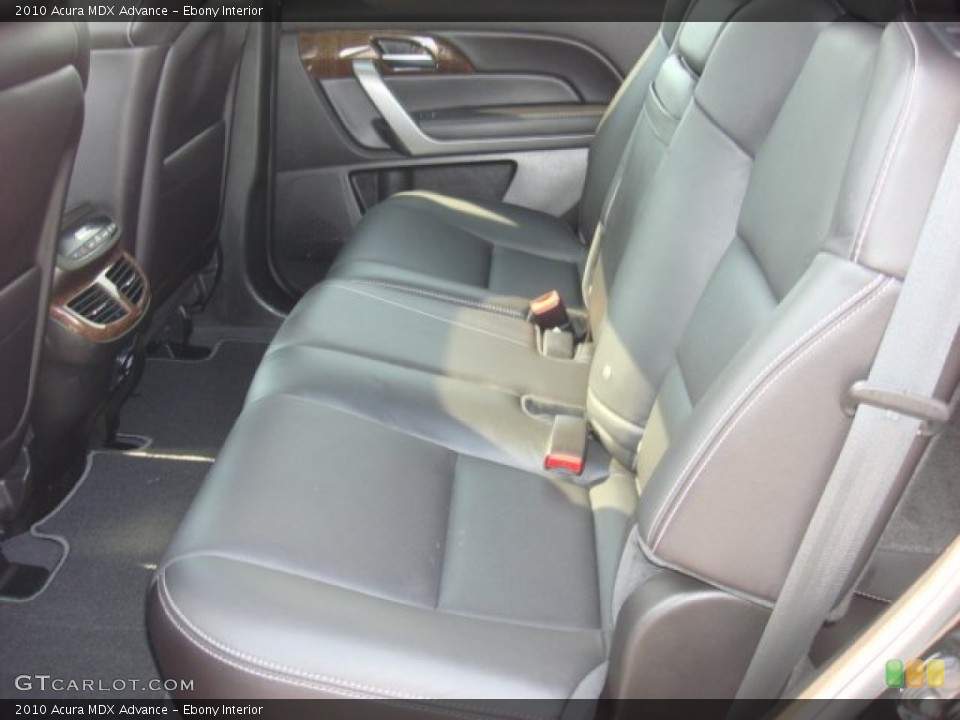 Ebony Interior Photo for the 2010 Acura MDX Advance #53207006
