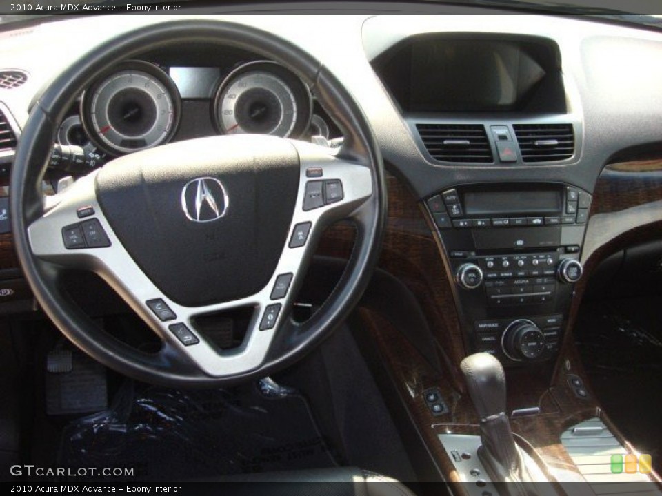 Ebony Interior Dashboard for the 2010 Acura MDX Advance #53207066