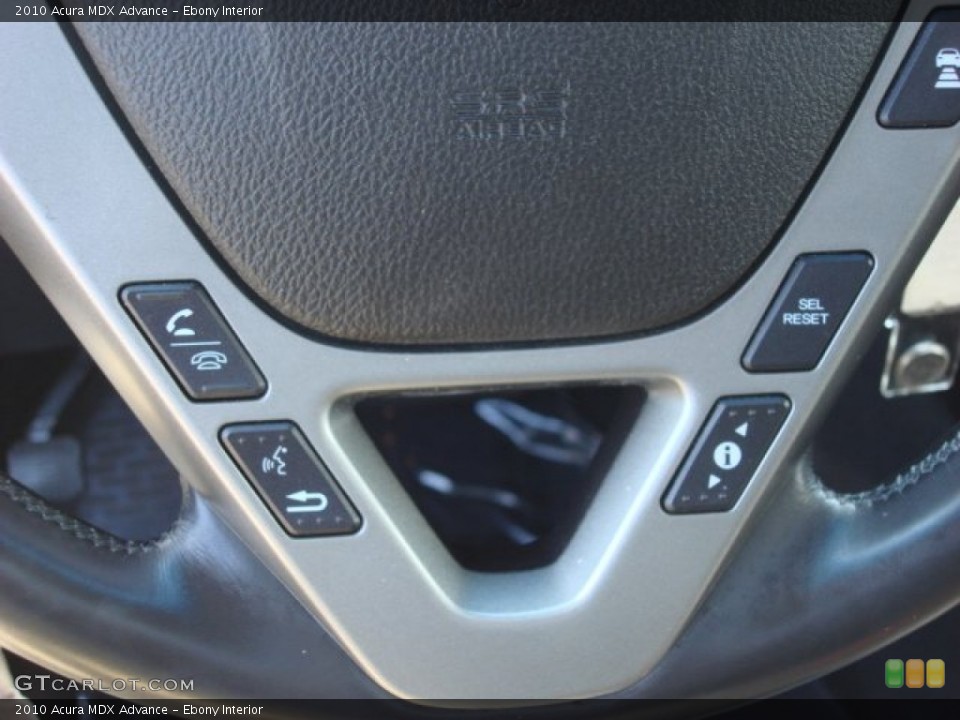 Ebony Interior Controls for the 2010 Acura MDX Advance #53207285