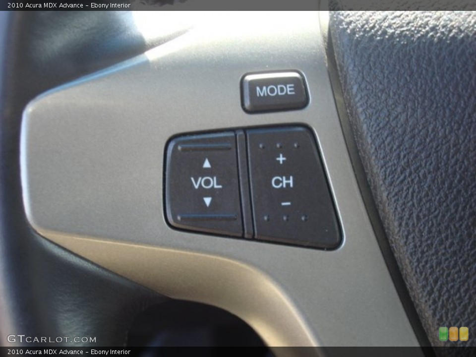 Ebony Interior Controls for the 2010 Acura MDX Advance #53207294