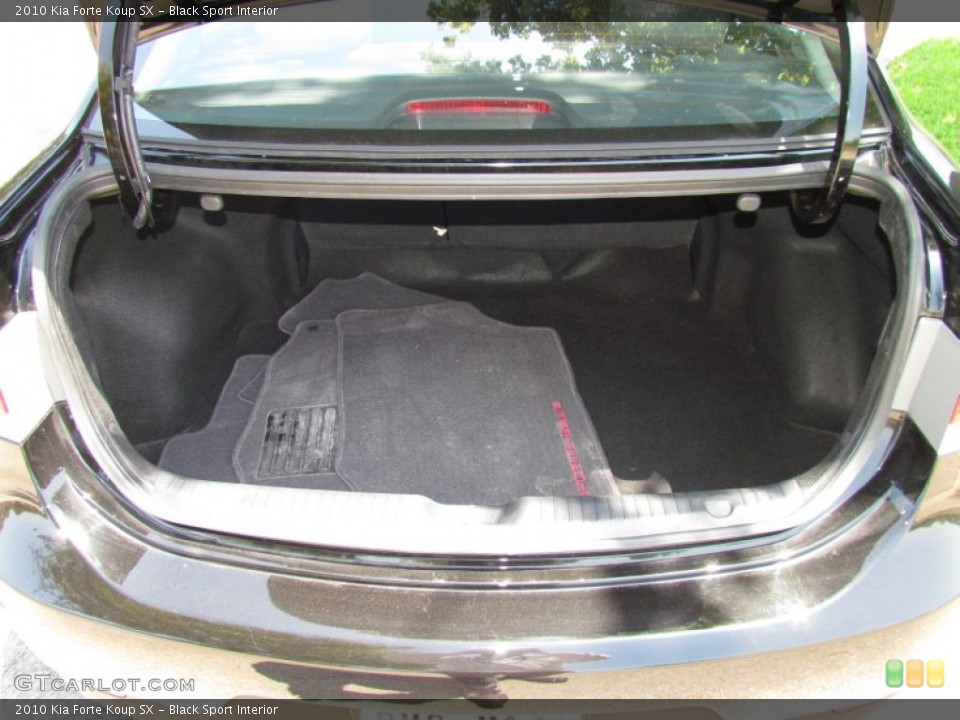 Black Sport Interior Trunk for the 2010 Kia Forte Koup SX #53208737