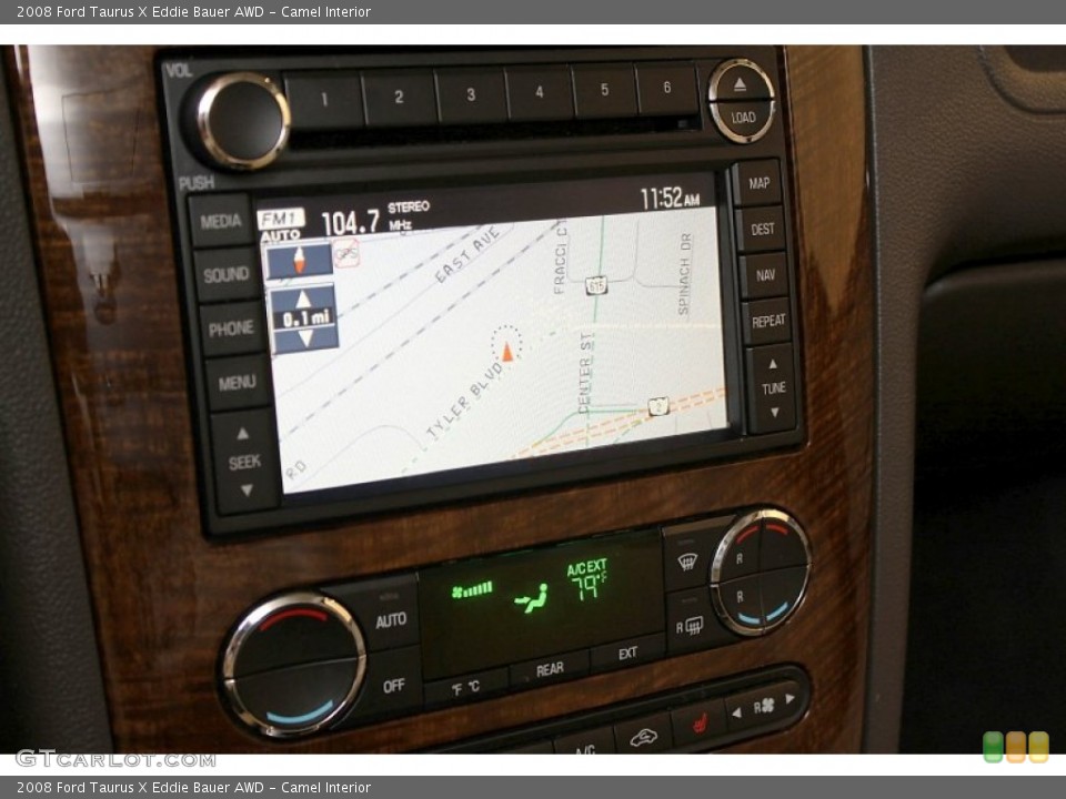 Camel Interior Navigation for the 2008 Ford Taurus X Eddie Bauer AWD #53209625