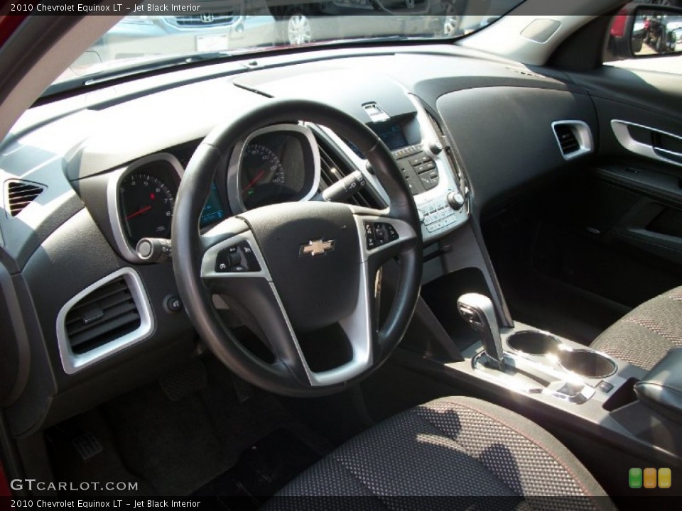 Jet Black Interior Prime Interior for the 2010 Chevrolet Equinox LT #53210412