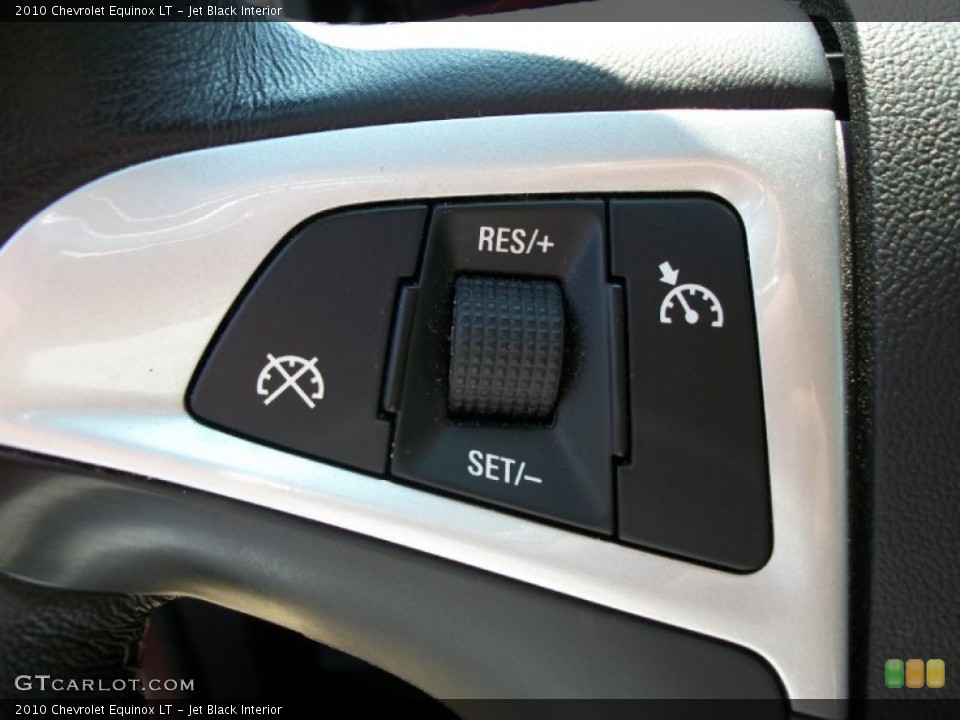 Jet Black Interior Controls for the 2010 Chevrolet Equinox LT #53210424