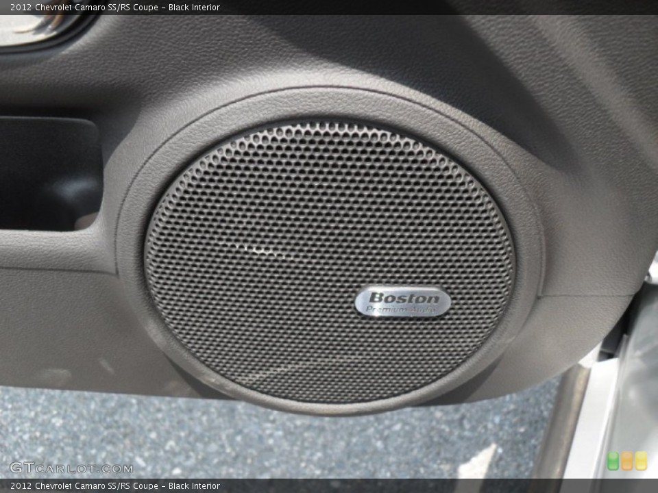 Black Interior Audio System for the 2012 Chevrolet Camaro SS/RS Coupe #53210936