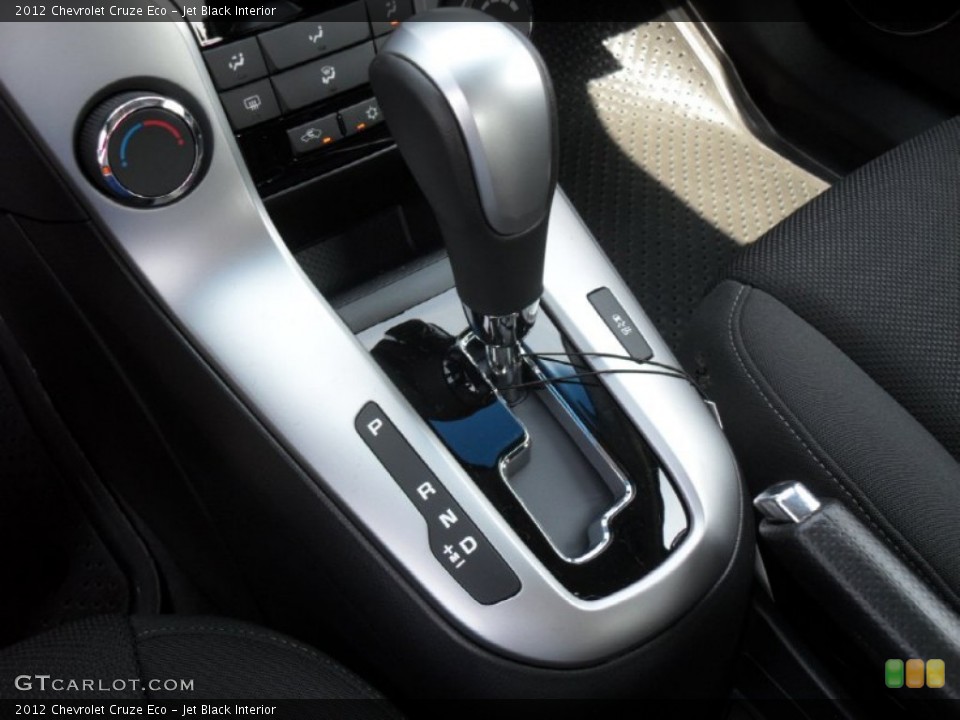 Jet Black Interior Transmission for the 2012 Chevrolet Cruze Eco #53211278