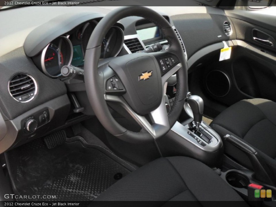 Jet Black Interior Prime Interior for the 2012 Chevrolet Cruze Eco #53211491