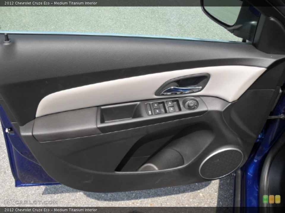 Medium Titanium Interior Door Panel for the 2012 Chevrolet Cruze Eco #53211614