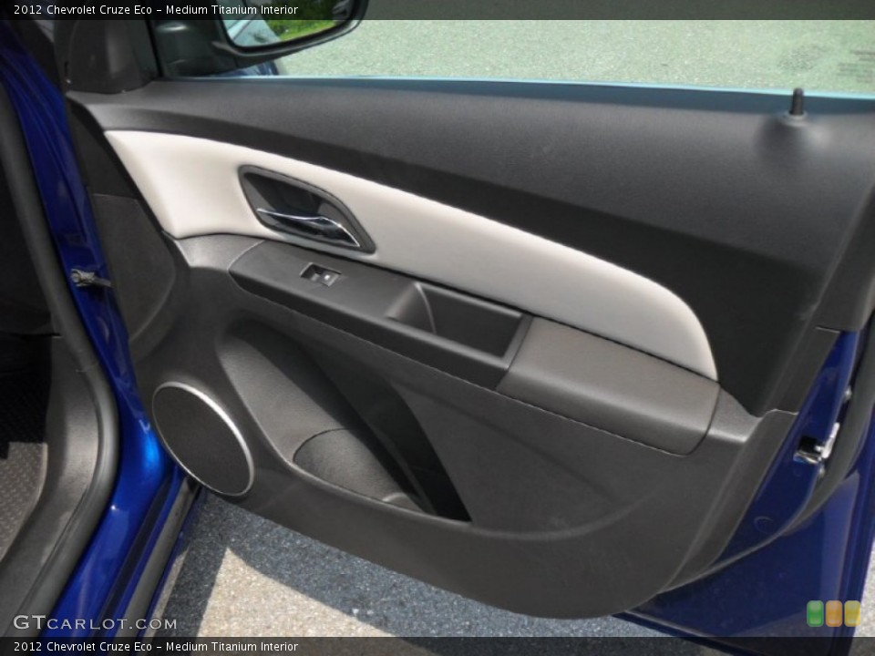 Medium Titanium Interior Door Panel for the 2012 Chevrolet Cruze Eco #53211785