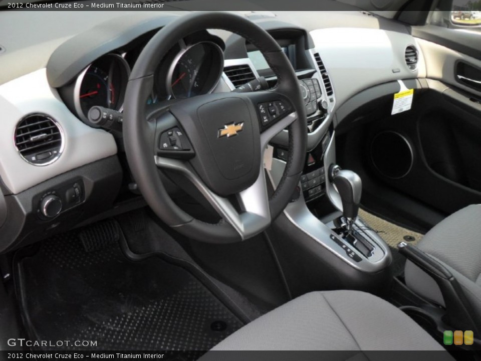 Medium Titanium Interior Prime Interior for the 2012 Chevrolet Cruze Eco #53211854