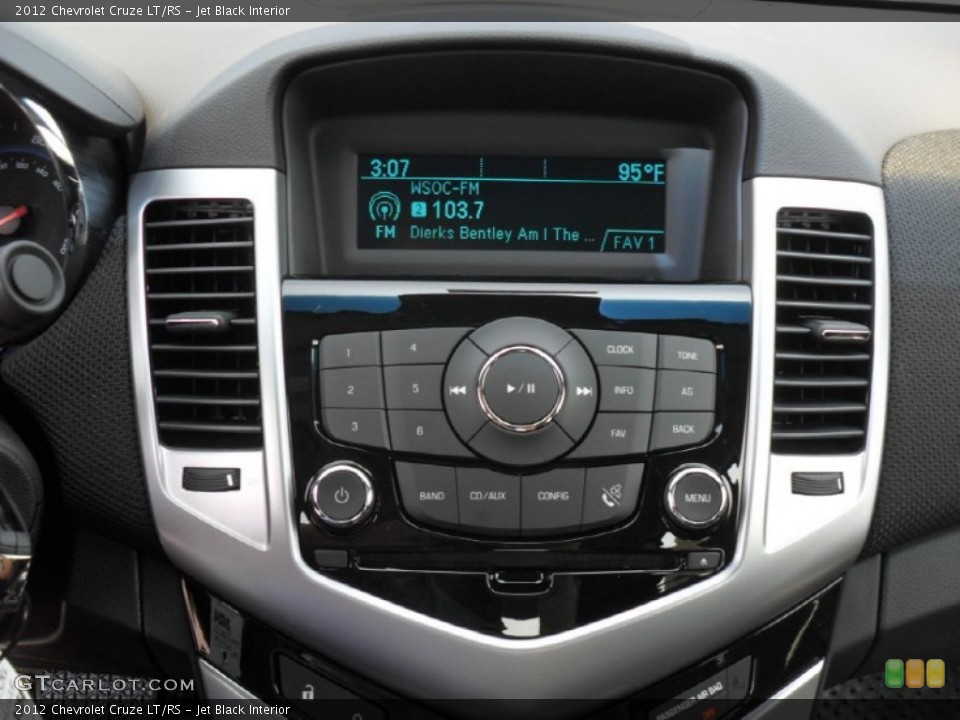 Jet Black Interior Controls for the 2012 Chevrolet Cruze LT/RS #53212772