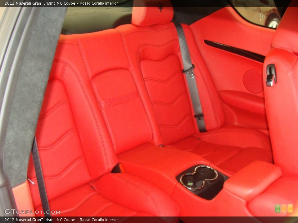 Rosso Corallo Interior Photo for the 2012 Maserati GranTurismo MC Coupe #53213048