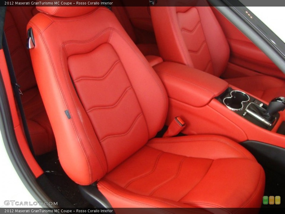 Rosso Corallo Interior Photo for the 2012 Maserati GranTurismo MC Coupe #53213084