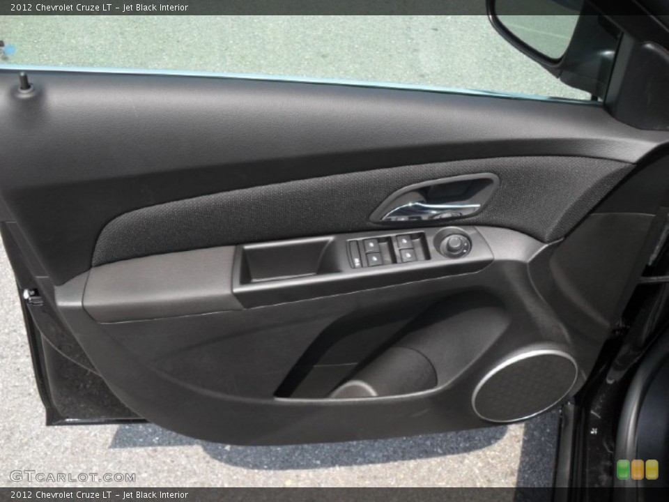 Jet Black Interior Door Panel for the 2012 Chevrolet Cruze LT #53213099