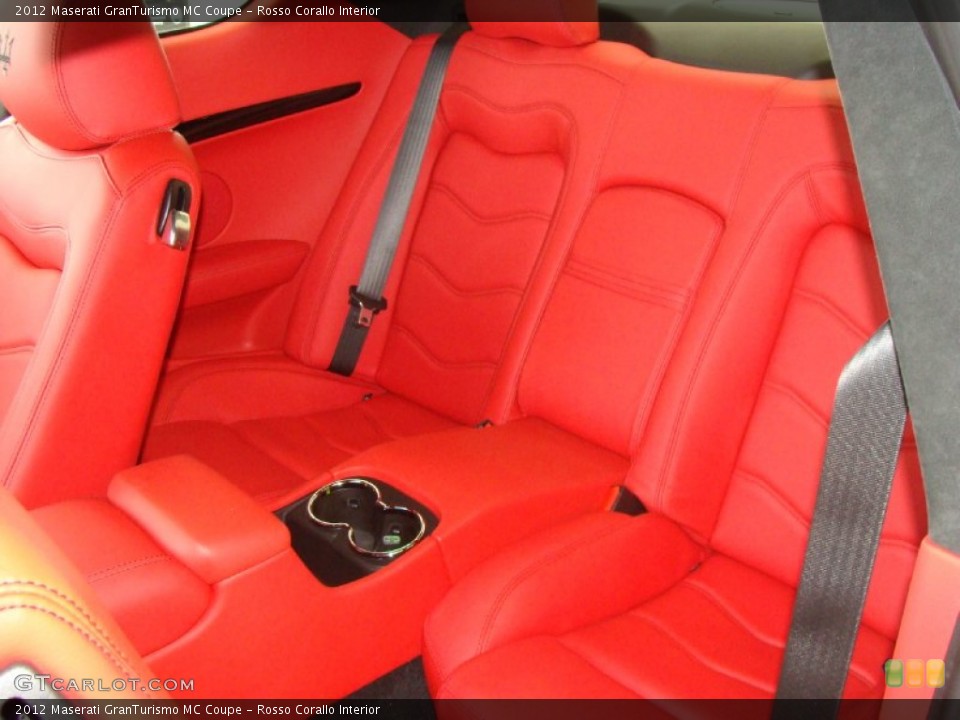 Rosso Corallo Interior Photo for the 2012 Maserati GranTurismo MC Coupe #53213111