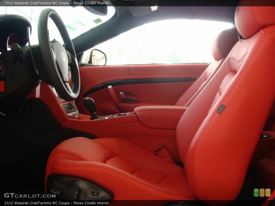 Rosso Corallo Interior Photo for the 2012 Maserati GranTurismo MC Coupe #53213156