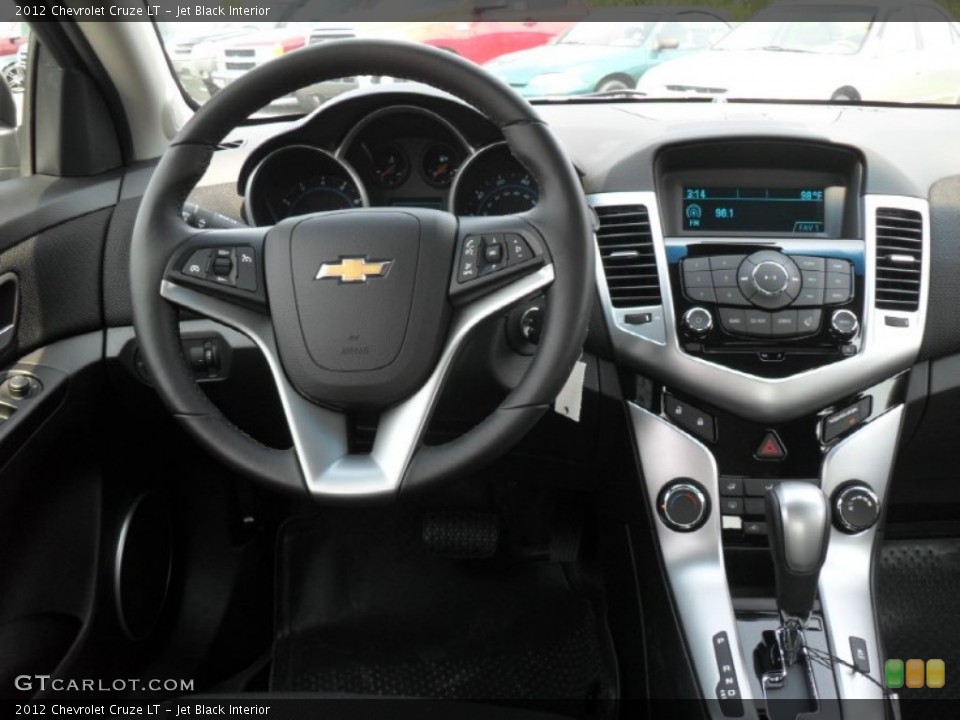 Jet Black Interior Dashboard for the 2012 Chevrolet Cruze LT #53213177