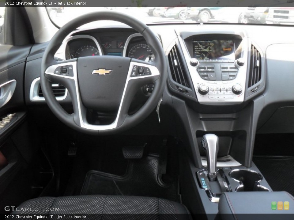 Jet Black Interior Dashboard for the 2012 Chevrolet Equinox LT #53213561